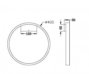 Настенный светильник (бра) Maytoni MOD058WL-L25BS3K