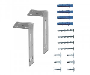 TR3045-AL Уголок регулируемый для закладных профилей ( комплект 2 шт)