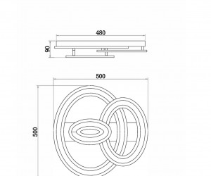 Потолочный светильник Freya FR10022CL-L63W