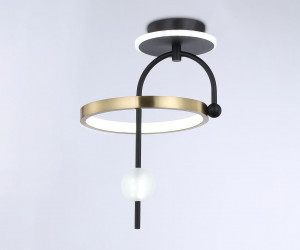 FL66424 BK/GD черный/золото 3000K/4200K/6400K 15W 240*220*347.7 (Без ПДУ)