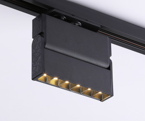 GL6813 BK черный LED 6W 3000K 24° 115*22*87