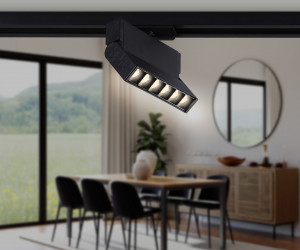 GL6813 BK черный LED 6W 3000K 24° 115*22*87