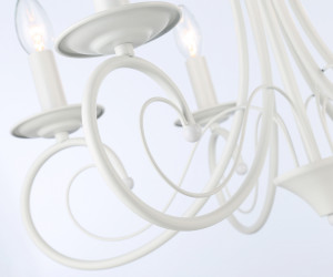 TR9611/6 WH белый E14/6 max 40W D560*650