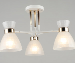 Потолочная люстра SL6753-3 WT+GD 000080218