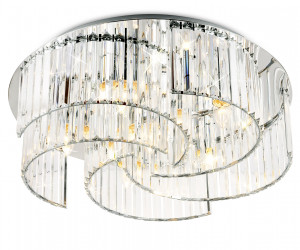 TR5205/6 CH/CL хром/прозрачный E27/6 max 40W D600*180