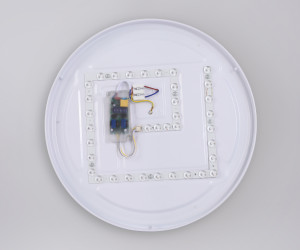 FZ1324 BK/LWD черный/светлое дерево IP20 41W D390*70 (ПДУ ИК)