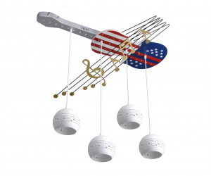 Детская люстра 19-MD8233-A-4 WT 000022685