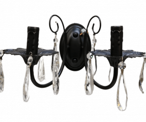 Настенный светильник PL3901-2W BK 000067349