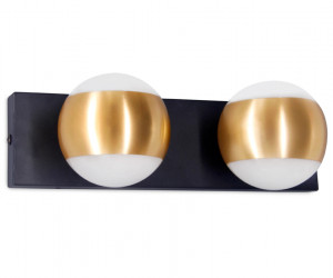 FW575/2 SBK/GD черный песок/золото G9 max 40W 260*70*85