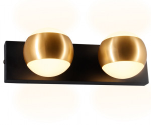 FW575/2 SBK/GD черный песок/золото G9 max 40W 260*70*85