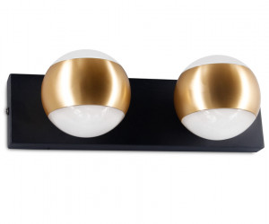 FW575/2 SBK/GD черный песок/золото G9 max 40W 260*70*85