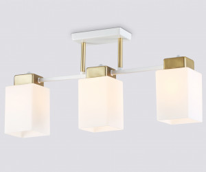 TR303045/3 WH/GD белый/золото E27/3 max 60W 540*100*270