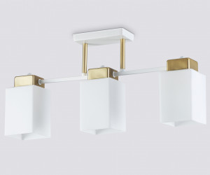 TR303045/3 WH/GD белый/золото E27/3 max 60W 540*100*270