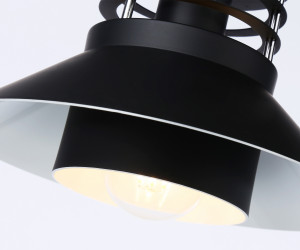 TR8172 BK черный E27 max 40W D203*940