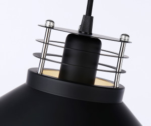 TR8172 BK черный E27 max 40W D203*940