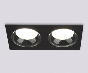 TN52344/2 SBK/GBK черный песок/черный глянец GX53 max 12W 220*115*25