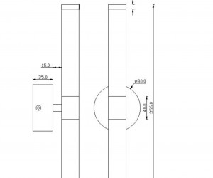 Настенный светильник (бра) Maytoni MOD106WL-L10G3K