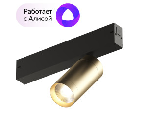 DK8010-BG Акцентный светильник SMART SPOT 9W DIM 3000K-6000K, матовое золото с черным