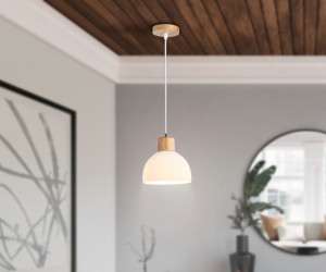 TR83133 LW/FR светлое дерево/белый матовый E27 max 40W D180*1040