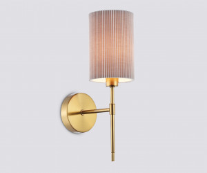 LH72385 BS/GR латунь/серый E14 max 40W 190*110*340