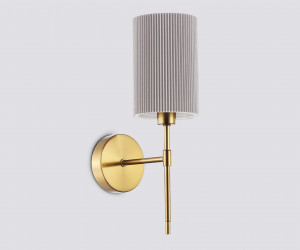 LH72385 BS/GR латунь/серый E14 max 40W 190*110*340