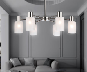 TR9572/6 SN сатин E14*6 max 40W 620*620*385