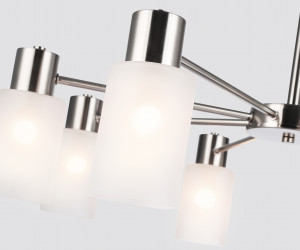 TR9575/8 SN сатин E14*8 max 40W 720*720*385