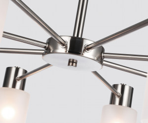 TR9575/8 SN сатин E14*8 max 40W 720*720*385