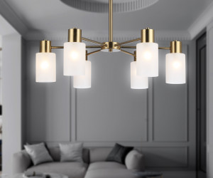 TR9581/6 BS латунь E14*6 max 40W 620*620*385