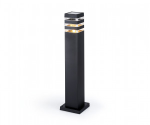 ST2582 BK/CL черный/прозрачный IP54 E27 max 40W 90*90*630