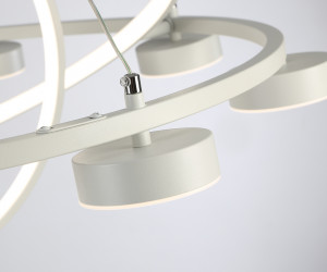 FL51777/3+8 WH белый 3000K/4200K/6400K 112W D800/580/400*1200 (ПДУ ИК)