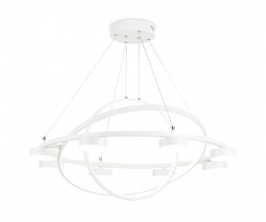 FL51777/3+8 WH белый 3000K/4200K/6400K 112W D800/580/400*1200 (ПДУ ИК)