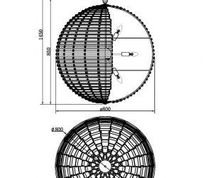 Подвесной светильник Maytoni MOD092PL-12CH