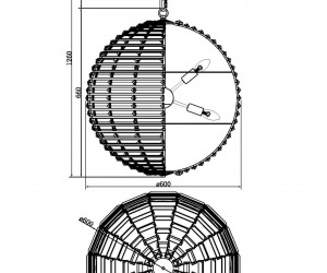 Подвесной светильник Maytoni MOD092PL-08CH