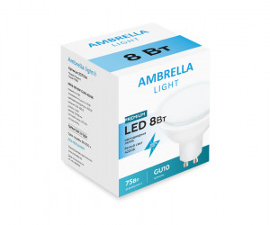 Лампа LED MR16-DD 8W GU10 4200K (75W) 220-230V