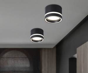 TN5246 BK черный GX53 max 12W D85*62