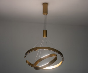 FL5885/2 GD золото 45W 3000K/4200K/6400K D600/400*1200 (без ПДУ)