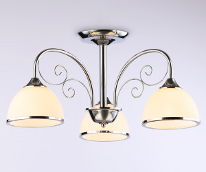 TR3181/3 CH/FR хром/белый матовый E27/3 max 40W D585*285