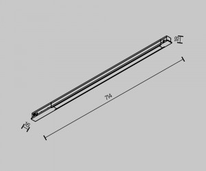 Трековый светильник Technical TR231-2-15W4K-B