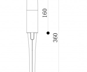 Ландшафтный светильник Outdoor O416FL-L3B3K
