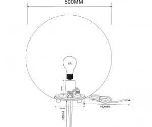 Ландшафтный светильник Outdoor O594FL-01W1