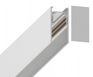 GL3605 WH белый заглушка для накладного магнитного шинопровода Magnetic 48V (2шт)