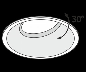 Встраиваемый светильник Technical DL028-2-01W