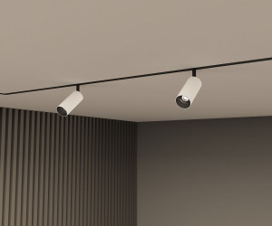 DK8040-BW+BK Акцентный светильник SMART SPOT 9W DIM 3000K-6000K, черный с белым, алюминий