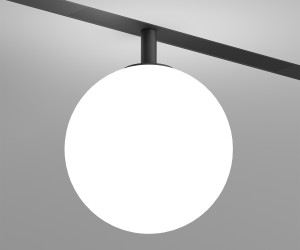 DK8051-BK Рассеивающий светильник SMART MOON 5W DIM 3000K-6000K, ?130мм, черный, акрил