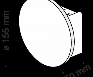 Настенный светильник (бра) Technical C123-WL-02-3W-W