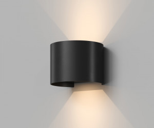 DK9771-BK Настенный светодиодный уличный светильник MALBEC, IP54, 6 Вт, 3000K, черный, алюминий