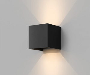 DK9770-BK Настенный светодиодный уличный светильник MALBEC, IP54, 6 Вт, 3000K, черный, алюминий