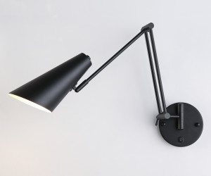 Светильник телескопический настенный черный E27 57см Zortes Wandle ZRS.1778.15