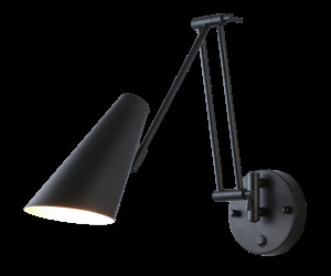 Светильник телескопический настенный черный E27 57см Zortes Wandle ZRS.1778.15